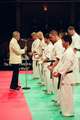 Shihan Bobby Lowe opening the championships