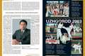 p.4: Kyokushin Eternal - Kancho Matsui talks about the future of Kyokushinkaikan<br>p.5: 17th European Championships Uzhgorod 2003