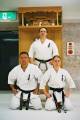 Individual training in Honbu Dojo