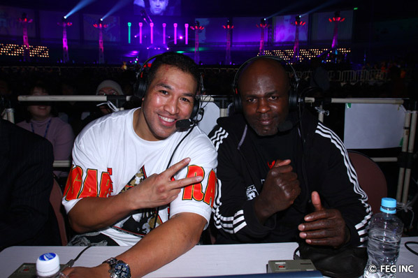 Ray Sefo and Ernesto Hoost