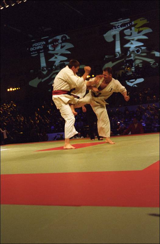 Semi-final Kumite Oldboy