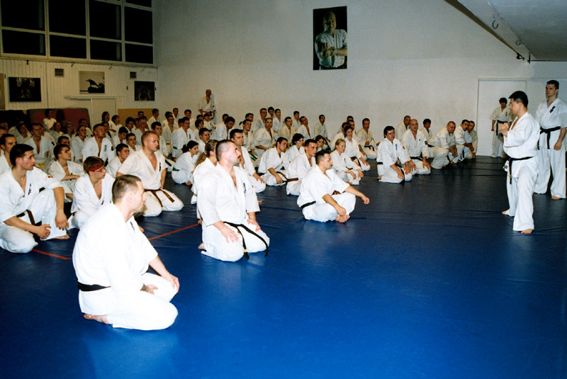 Beginning of the training