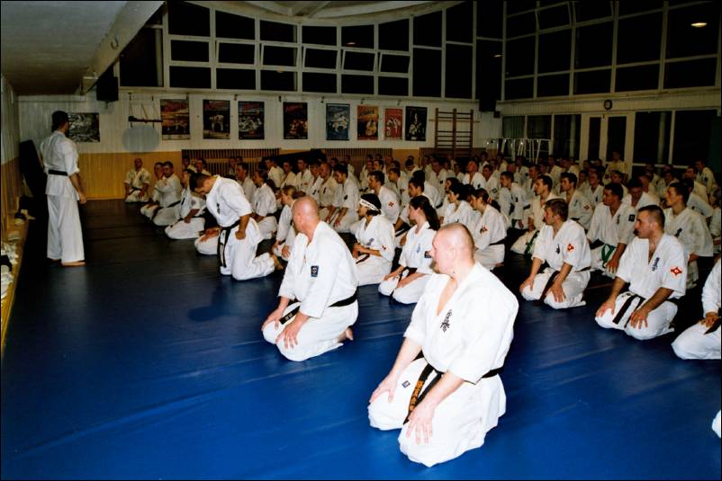 End of the training