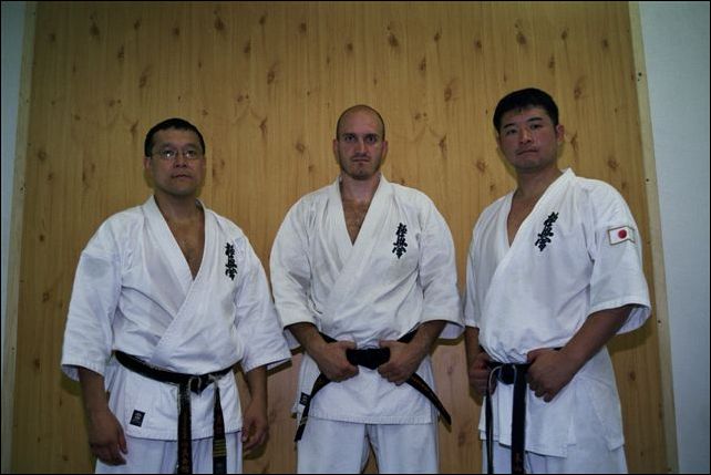 Shihan K. Gorai, Sensei J. Potys, Sensei H. Kiyama