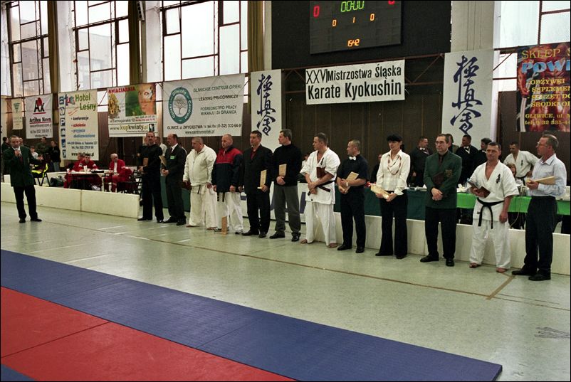 Osoby szczególnie<br>zas³u¿one dla Gliwickiego<br>Klubu Kyokushin Karate