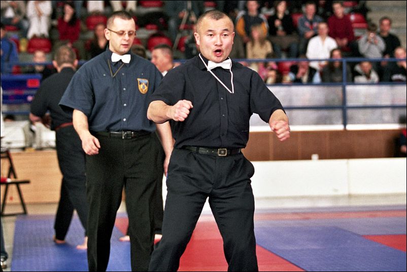 sensei Yoshihiko Nakahata<br>i sensei S³awomir Urbañczyk