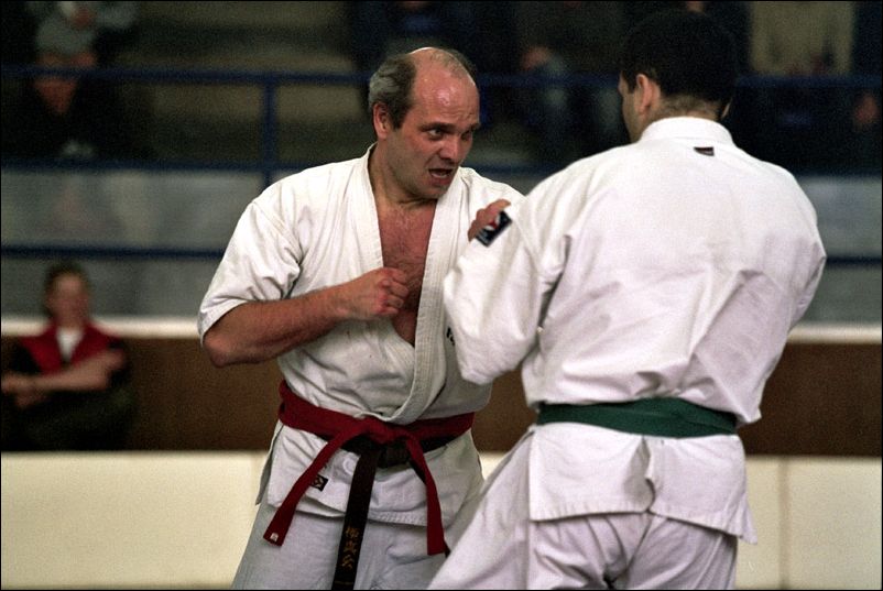 Kumite seniorów<br>chudan-tsuki