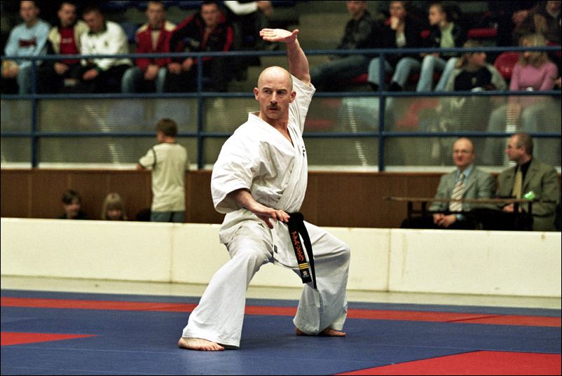 Mistrz Slaska w kata:<br>Adam Dzierwa