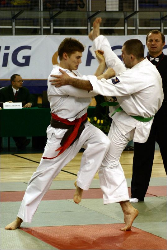 Kumite mê¿czyzn<br>kakato-otoshi-geri