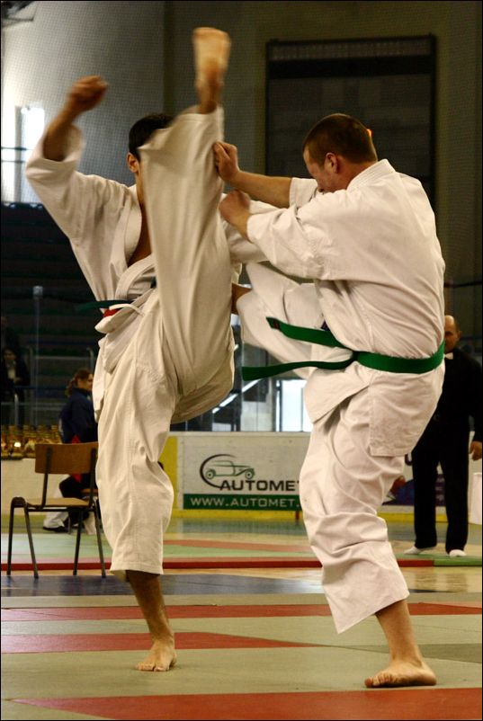 Kumite mê¿czyzn<br>kakato-otoshi-geri