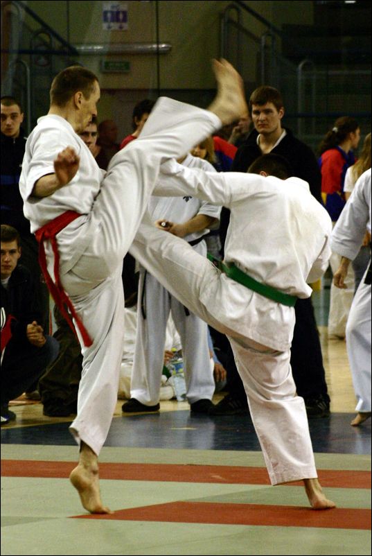 Kumite mê¿czyzn<br>kakato-otoshi-geri