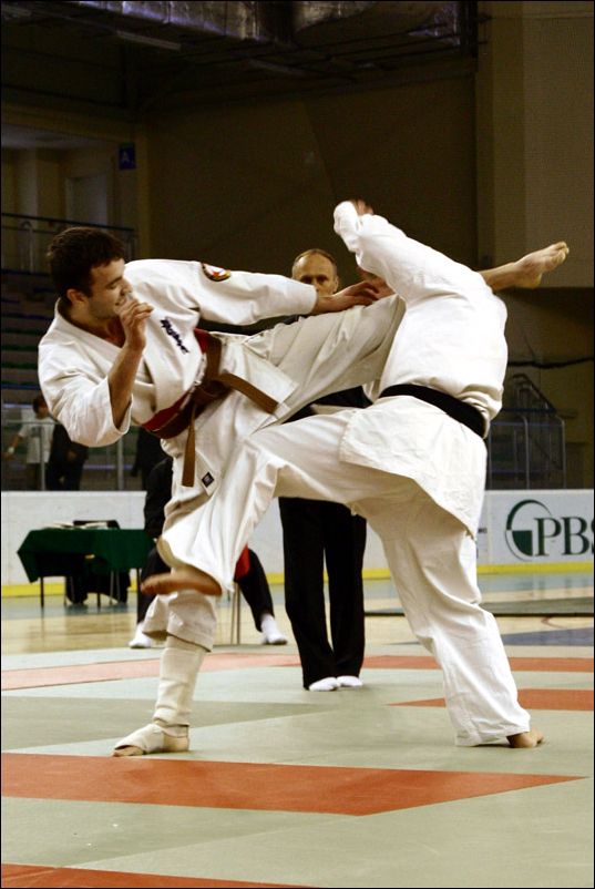 Kumite mê¿czyzn<br>kakato-otoshi-geri