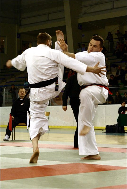 Kumite mê¿czyzn<br>kakato-otoshi-geri