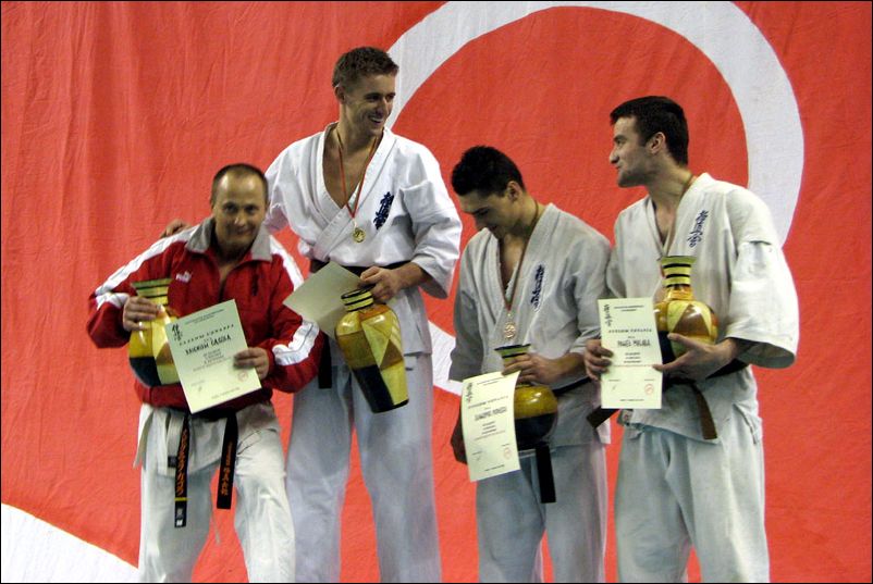 Medalisci kumite mê¿czyzn<br>kat. -80kg