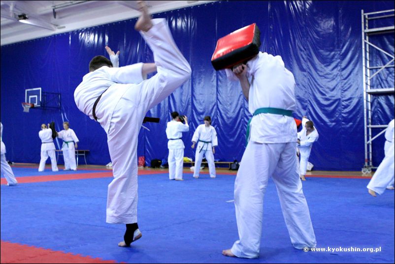 Trening z tarcza