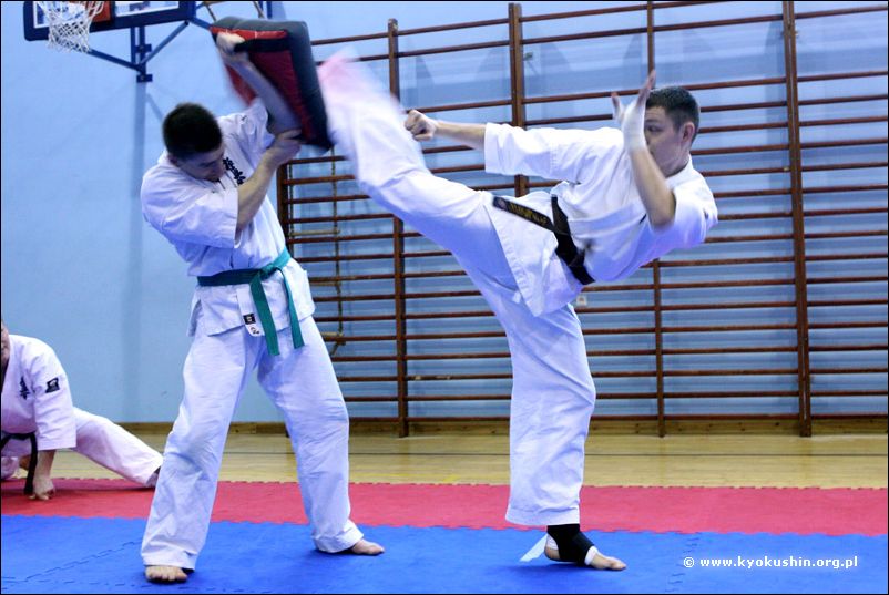 Trening z tarcza