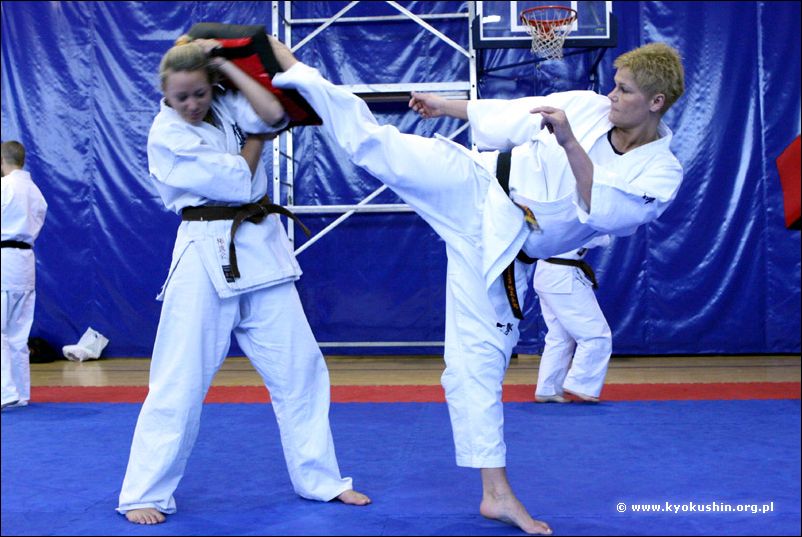 Trening z tarcza