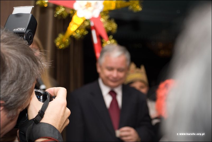Prezydent Lech Kaczynski