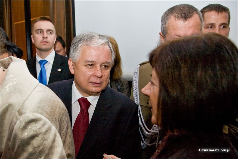 Prezydent Lech Kaczynski