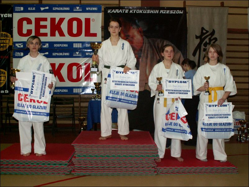 Juniorka m³odsza lekki kontakt -55 kg