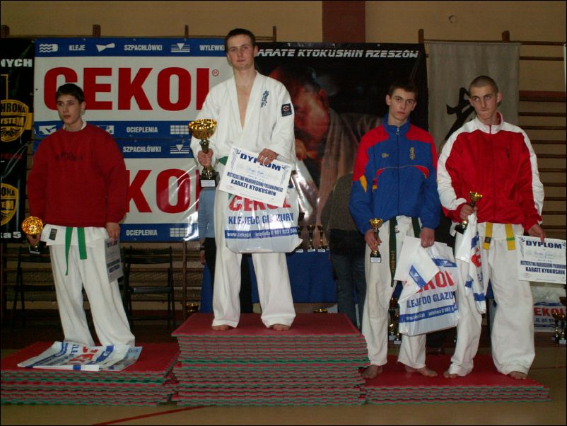 Junior młodszy lekki kontakt -65 kg