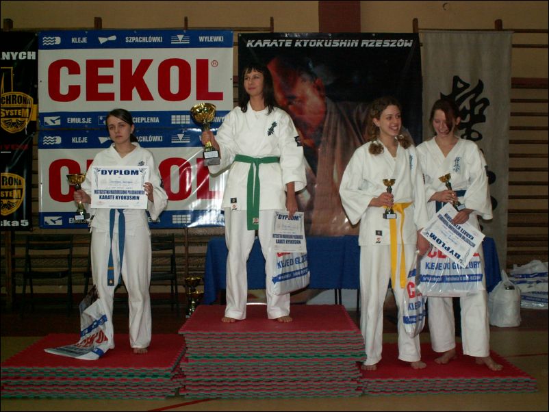 Kumite kobiet lekki kontakt open